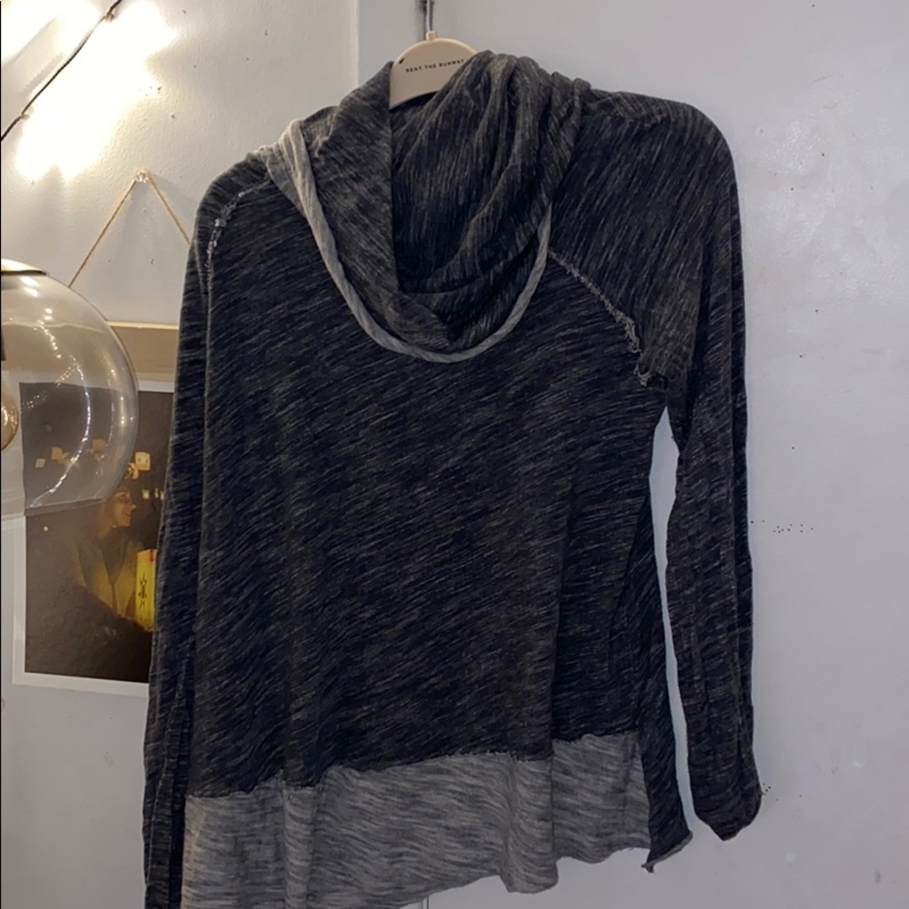 Free People Mock Neck Sweater